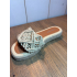 Khaki ibiza slippers
